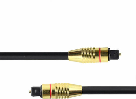 Optical Audio Cable TOS male - TOS male Μαύρο 1.5m (18359)