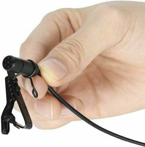 Yongnuo YN-221 Condensator (Diafragmă Mică) Microfon Πέτου, Clip On pentru Vocale