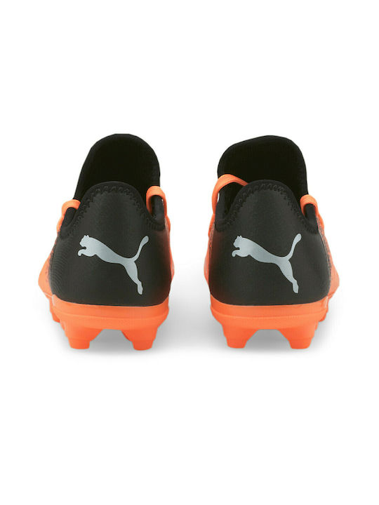 Puma Παιδικά Ποδοσφαιρικά Παπούτσια Future Z 4.3 με Τάπες Πορτοκαλί