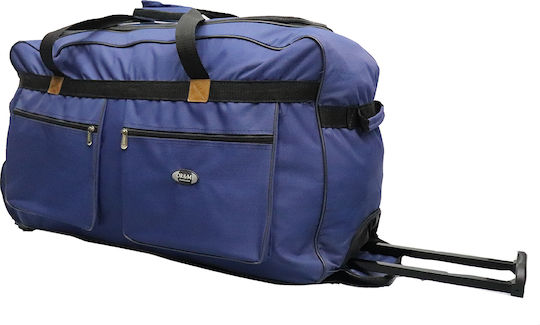 Ormi 1076 Sack Voyage 120lt Blue with Wheels Fabric L78xW34xH50cm