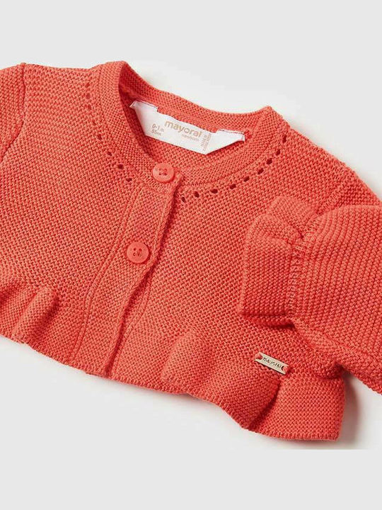 Kids Cardigan Red Ecofriend