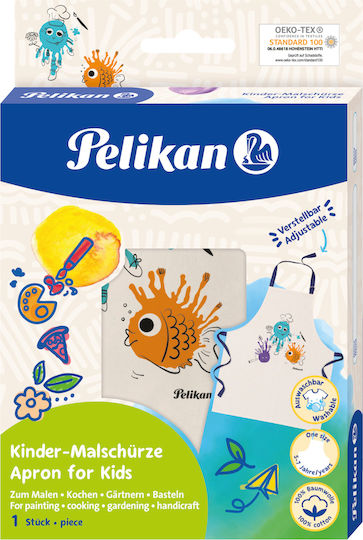 Pelikan Schürze Malerei 1Stück