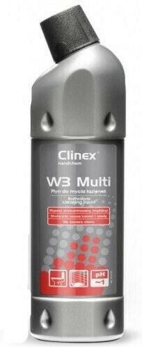 Clinex Офис бюро W3 Multi Гъст Течен Почистващ Препарат Тоалетна 1lt
