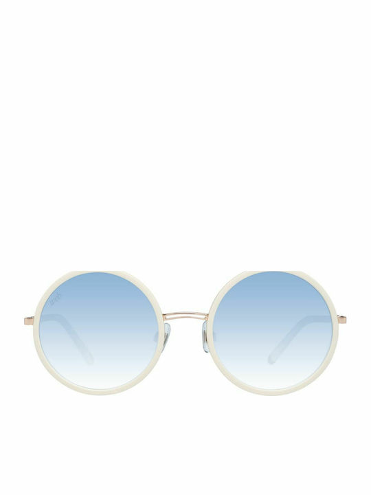 Web Women's Sunglasses with White Frame WE0200 21F