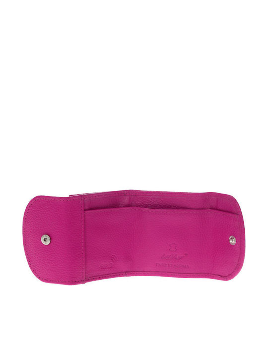Lavor Damenbrieftasche Münzen mit RFID Fuchsie 1-7219