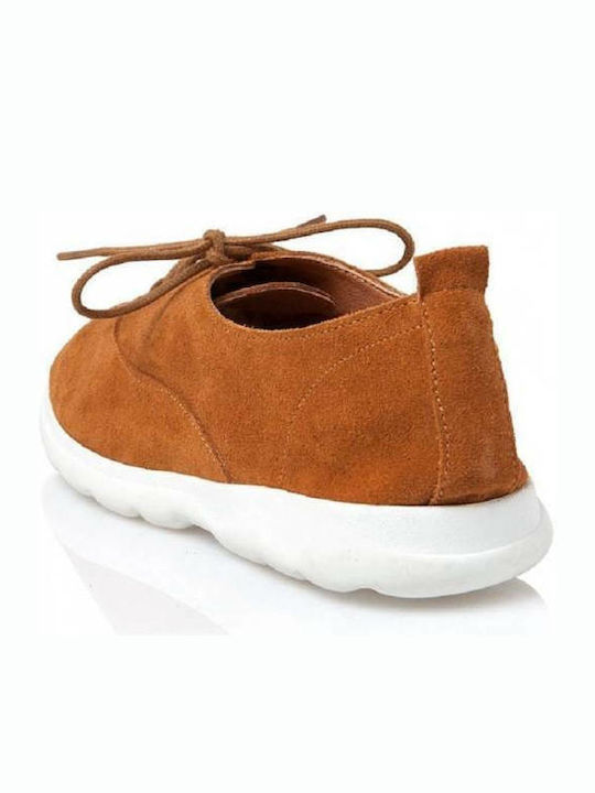 Grumman Suede Γυναικεία Oxfords σε Ταμπά Χρώμα