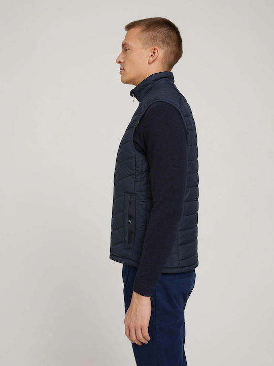 Αμάνικο Μπουφάν Puffer Dark Blue