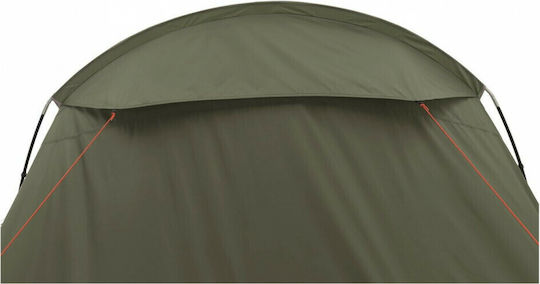 Easy Camp Huntsville 600 Twin Camping Tent Tunnel Green with Double Cloth 4 Seasons for 6 People 605x240x200cm