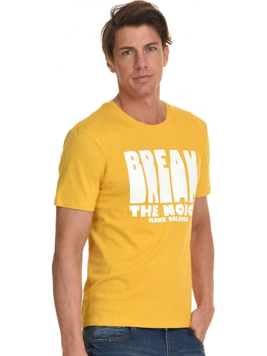T-shirt Κίτρινο