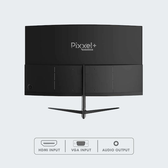 Armaggeddon Pixxel+ Pro PSC24HD AHVA Curved Monitor 23.6" FHD 1920x1080 με Χρόνο Απόκρισης 5ms GTG