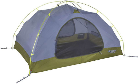 Marmot Vapor 3P Camping Tent Igloo Orange with Double Cloth 3 Seasons for 3 People Waterproof 2000mm 229x168x117cm