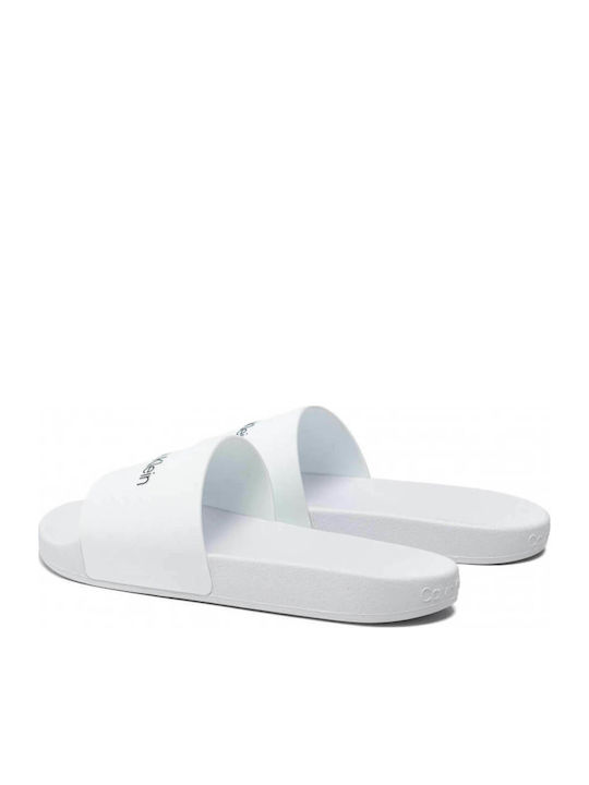 Men's Slides White