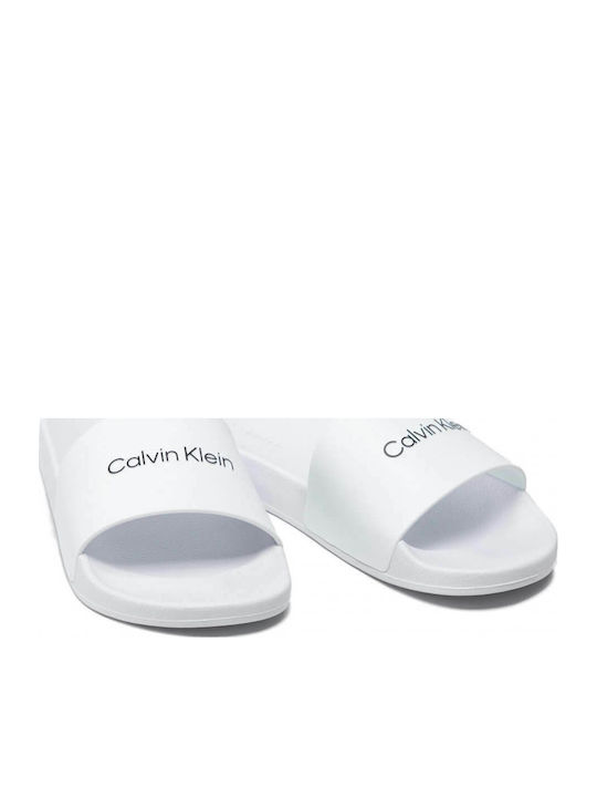 Men's Slides White
