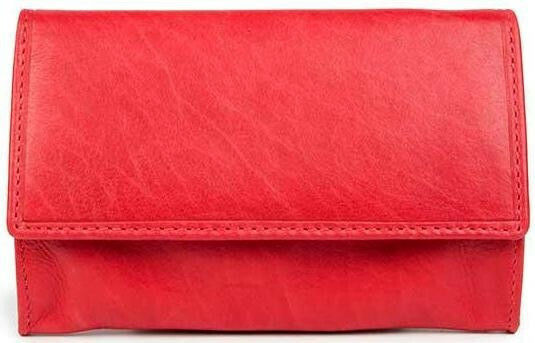 Fetiche Leather Καπνοθήκη από Κόκκινη Δερματίνη με Μαγνητικό Κούμπωμα 13x8.5εκ.