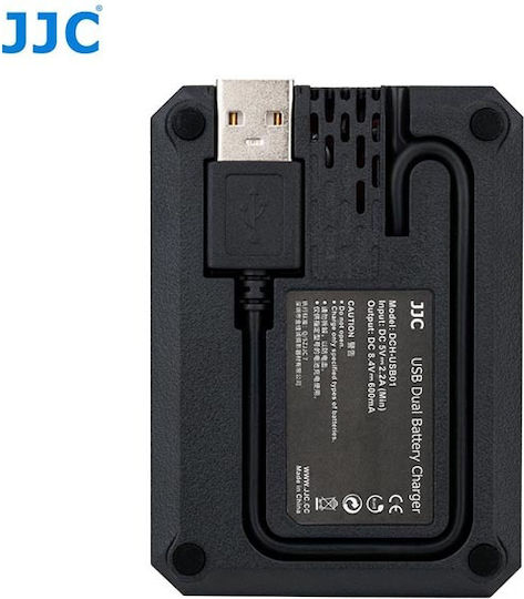 JJC Double Battery Charger DCH-NPFW50 Compatible with Sony