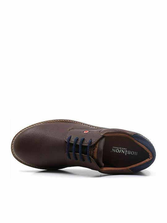 Men's Anatomic Leather Casual Shoes Brown