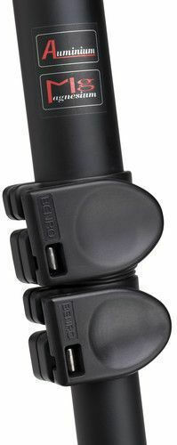 Benro Video Tripod A2573F with S6Pro Fluid Video Head Made of Aluminum and Load Capacity 6kg up to 178.5cm