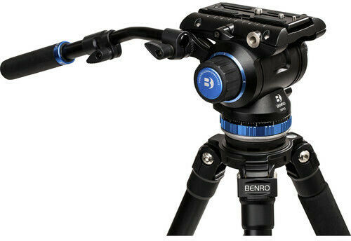 Benro Videostative S Pro aus Aluminium und Belastbarkeit 8kg bis 162,5cm