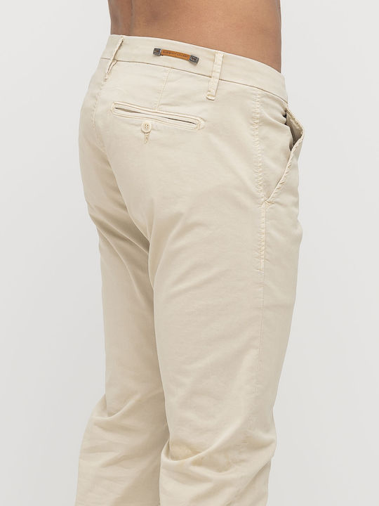 Culton Pantaloni Chino Elastic Bej