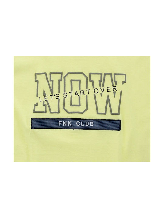 Funky Kids T-shirt Yellow