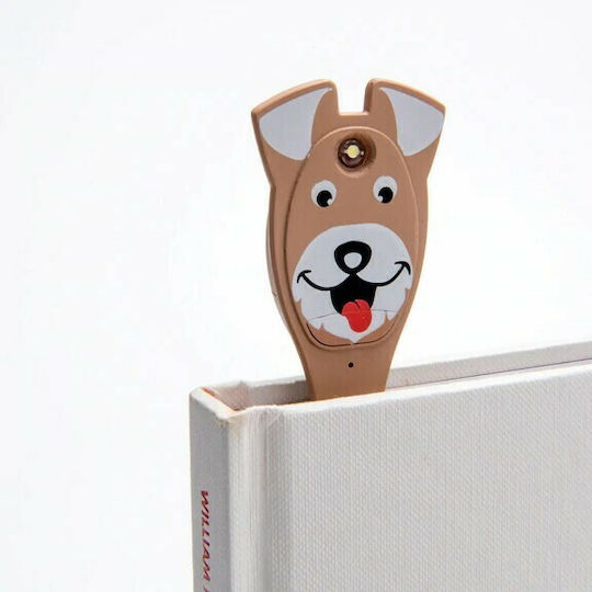 Thinking Gifts Flex Booklighting Book Light LED with Clip Brown