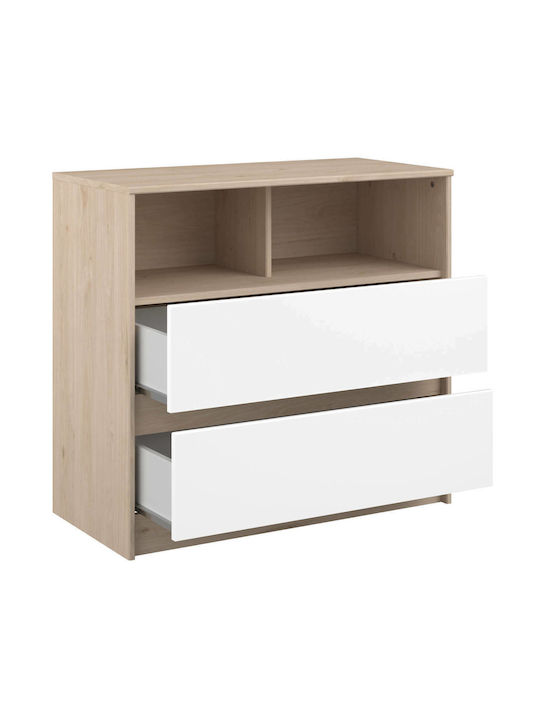 Kids Chest of Drawer Shield with 2 Drawer 77.70x40.30x83.60εκ.