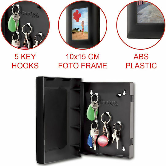 Master Lock Κλειδοθήκη Τοίχου Πλαστική 4 θέσεις