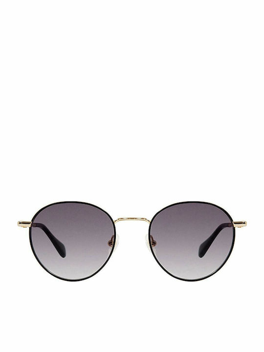Gigi Barcelona Regina Women's Sunglasses with Black Metal Frame and Gray Gradient Lens 6701/1