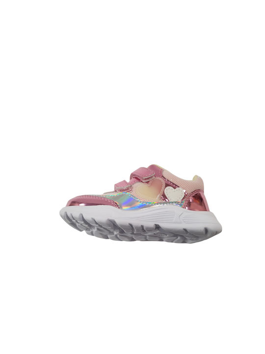 Chicco Kids Sneakers with Scratch Pink