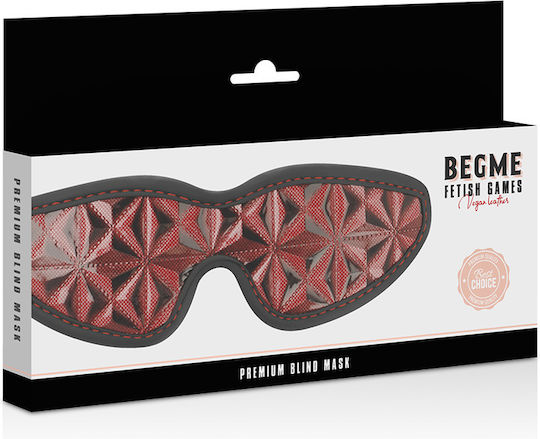 Dream Love BegMe Red Edition Elastic Antiface BDSM Mask in Red Color