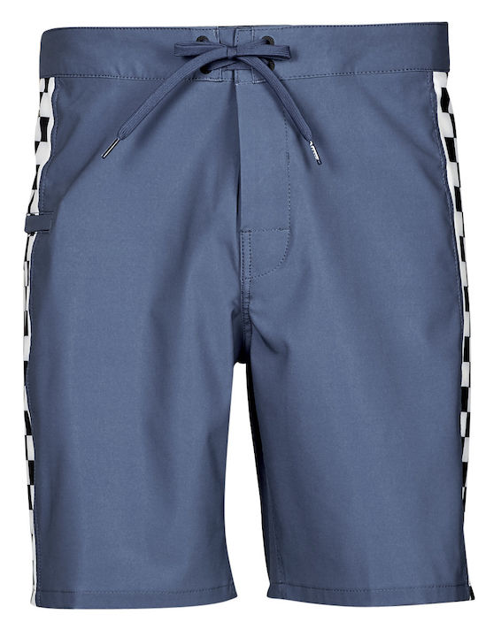 Sidelines Men's Swimwear Bermuda Blue with Patterns