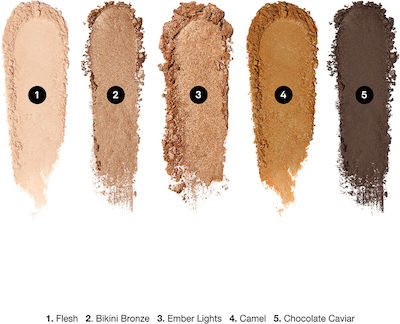 Bobbi Brown Ember Lights Lidschatten-Palette in fester Form in Braun Farbe 10.5gr