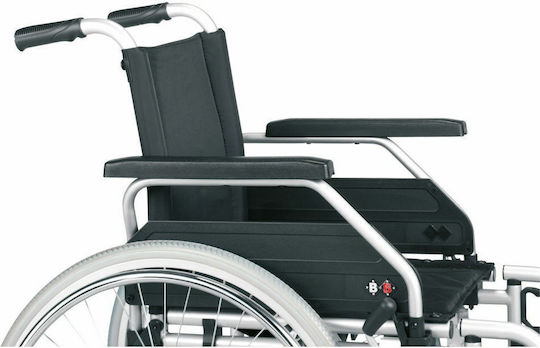 Bischoff & Bischoff S-Eco 300 XL Αναπηρικό Αμαξίδιο 24" Απλού Τύπου με Απλή Πλάτη 52cm