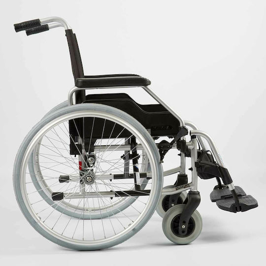 Meyra Budget II 9.050 Wheelchair 24" Folding Simple Type with Simple Back 46cm 9.050 Silver