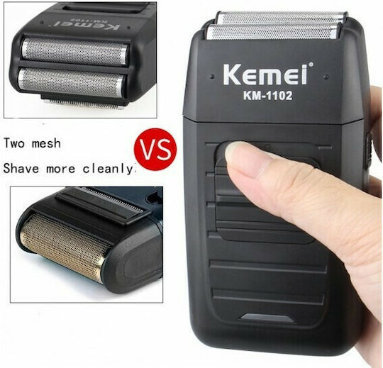 Kemei KM-1102 Foil Electric Shaver Face Rechargeable