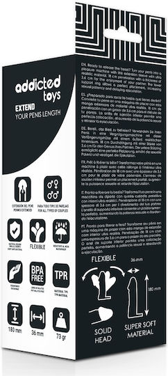 Addicted Toys Extend Your Penis Length Flesh 18cm