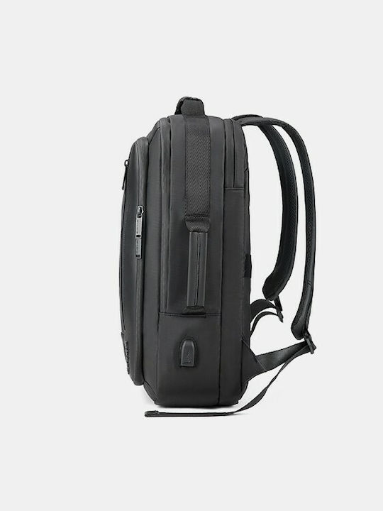Arctic Hunter Bler 1500362 Wasserdicht Tasche Rucksack für Laptop 15.6" in Schwarz Farbe