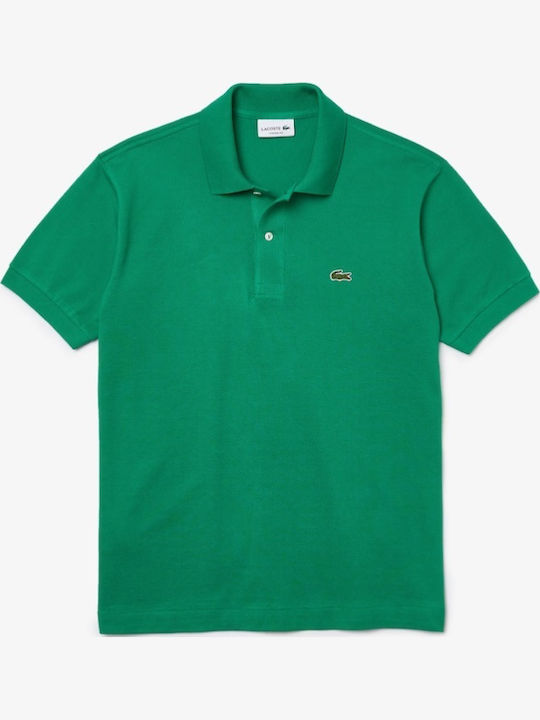 Lacoste Polo Μπλούζα Κοντομάνικη Πράσινη