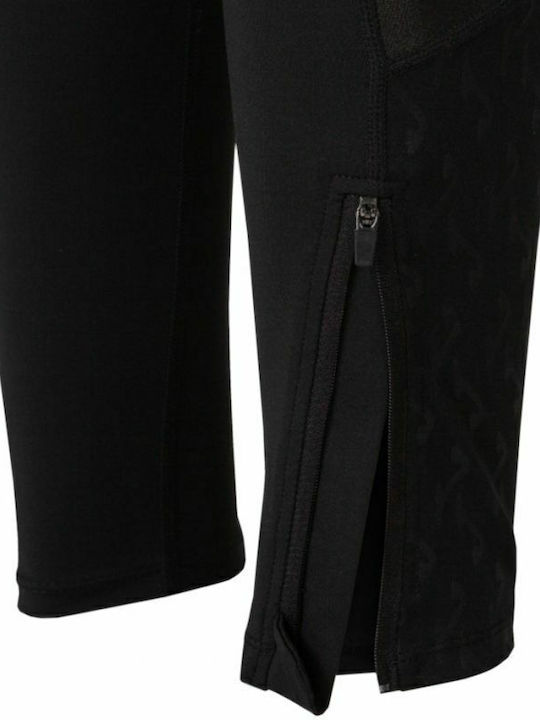 Joma Elite IX Herren Sportleggings Lang Schwarz