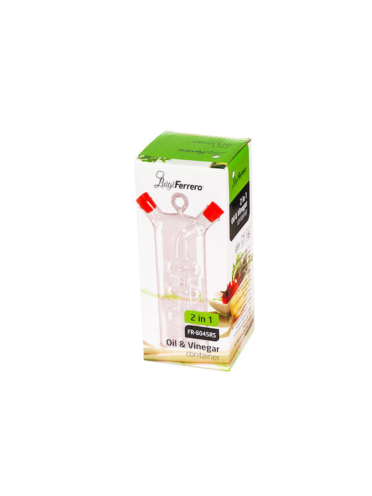 Luigi Ferrero FR-6045RS Öl- & Essigspender-Set Glas 550ml 1004794