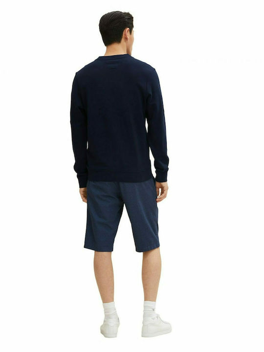 Tom Tailor Men's Chino Monochrome Shorts Navy Blue