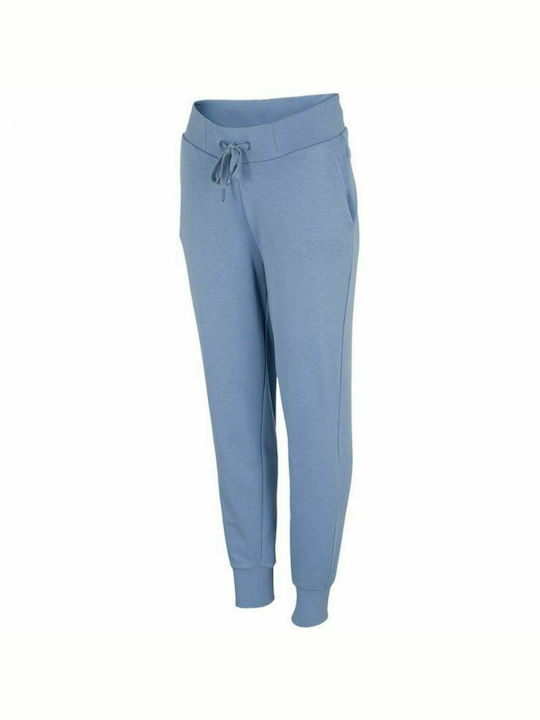 4F Damen-Sweatpants Hellblau