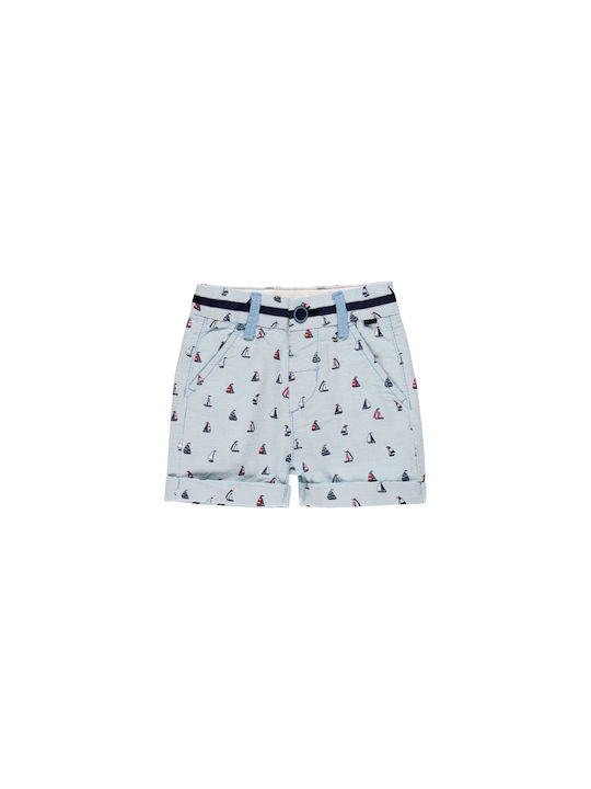 Boboli Kids Shorts/Bermuda Fabric Light Blue