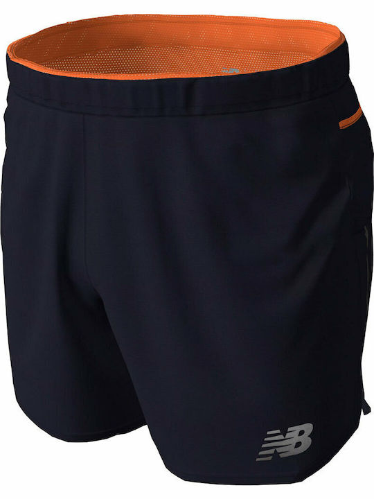 Impact Run Αθλητική Ανδρική Βερμούδα Navy Μπλε