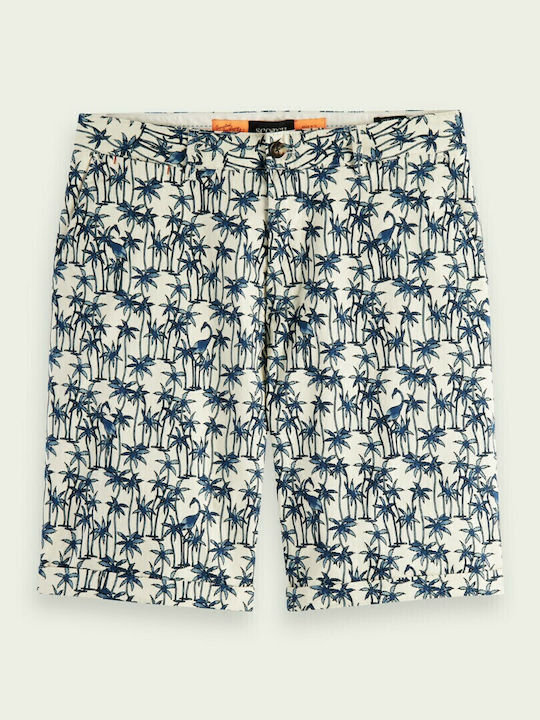 Stuart Men's Shorts Chino Ecru