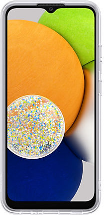 Samsung Back Cover Σιλικόνης Trasnparent (Galaxy A03)
