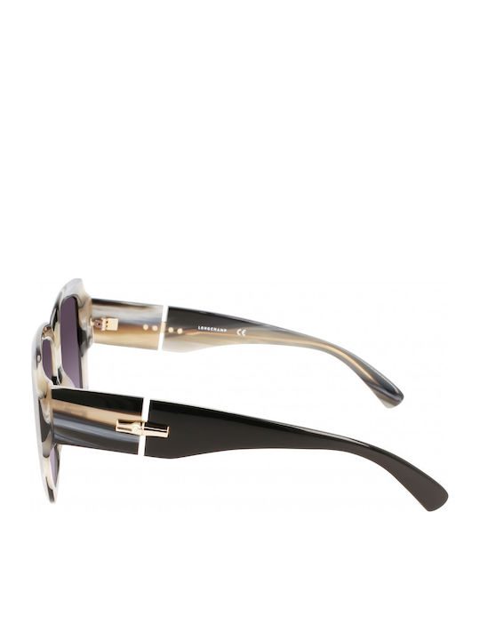 Longchamp Women's Sunglasses with Black Plastic Frame LO713S 003