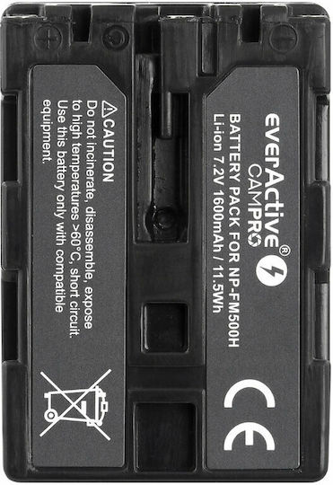 everActive Μπαταρία Φωτογραφικής Μηχανής EVB002 NP-FM500H Ιόντων-Λιθίου (Li-ion) 1600mAh Συμβατή με Sony