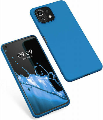 KWmobile Xiaomi Mi 11 Lite Back Cover Σιλικόνης Blue Reef (Mi 11 Lite / 11 Lite 5G / 11 Lite 5G NE)