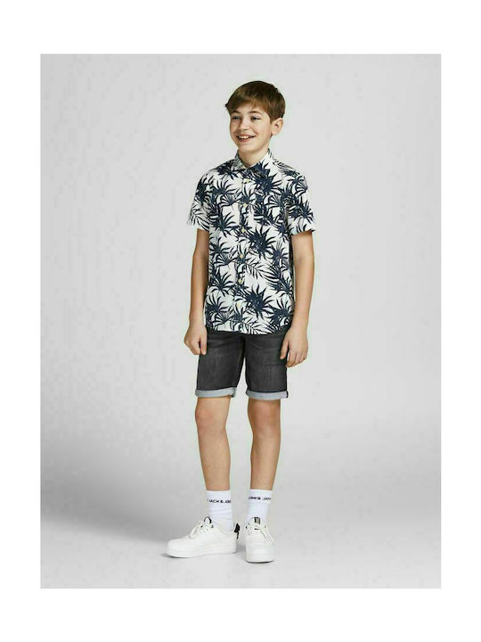 Jack & Jones Kids Denim Shorts Black